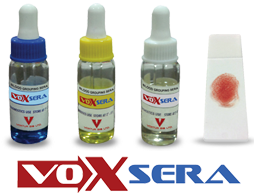 VoxSera Quality Blood Grouping testing kits