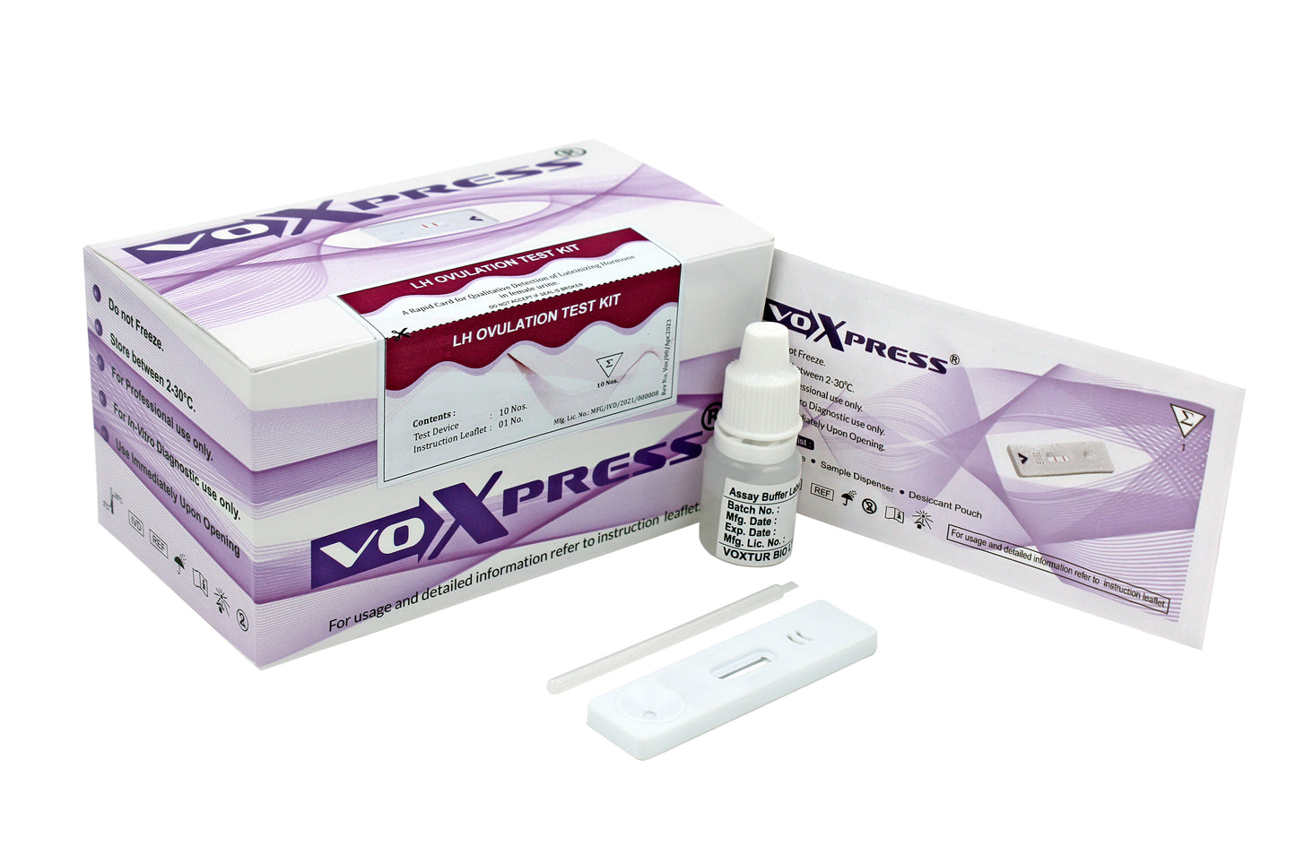 Voxpress LH ovulation Rapid Test