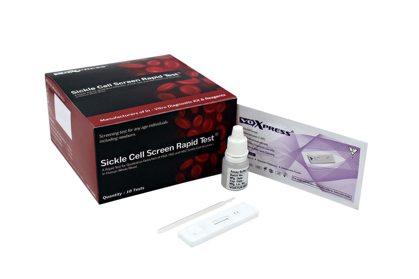 Voxpress Sickle Cell Screen Rapid Test